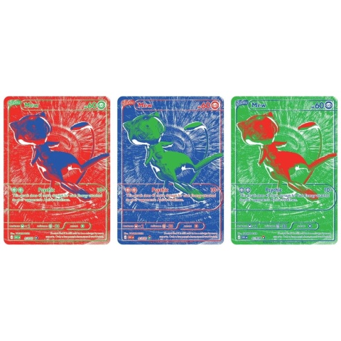 Mew RGB Pokemon TCG 30th Celebration
