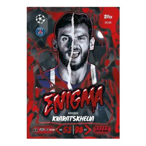 Khvicha Kvaratskhelia Enigma Topps Match Attax 2026/27