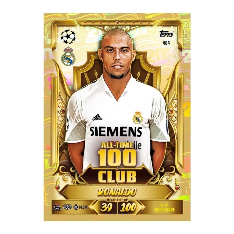 Ronaldo All-Time 100 Club Topps Match Attax 2026/27