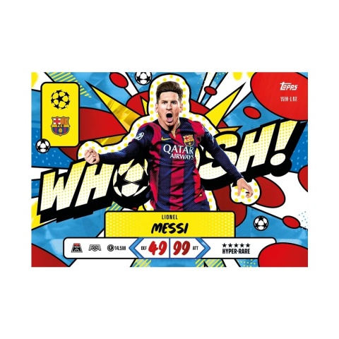 Lionel Messi Whoosh Topps Match Attax 2026/27