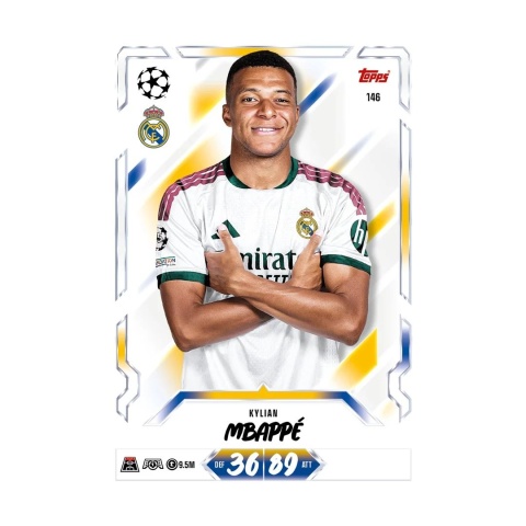Kylian Mbappe Topps Match Attax 2026/27