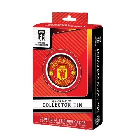 2026/27 Topps Manchester United Collector Tin
