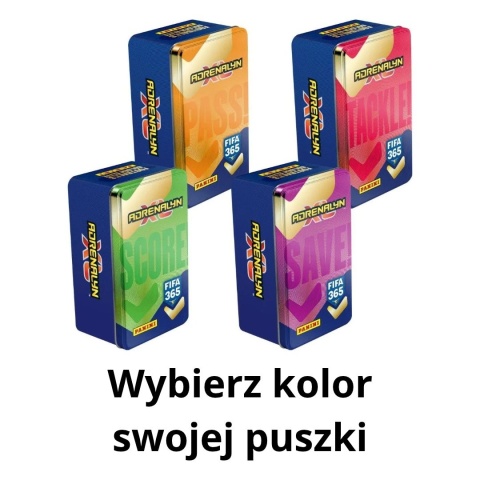 Panini Fifa 365 2027 Adrenalyn XL Cztery duże puszki