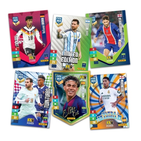 Karty piłkarskie Lamine Yamal Elite Cut Panini FIFA 365 Adrenalyn XL 2027