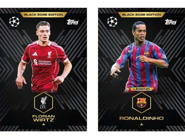 Black Edge Edition Florian Wirtz Ronaldinho Topps Match Attax Extra 2026
