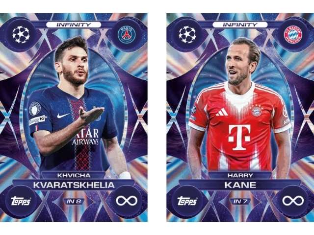 Infinity Khvicha Kvaratskhelia Harry Kane Topps Match Attax Extra 2026